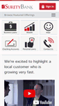 Mobile Screenshot of mysuretybank.com